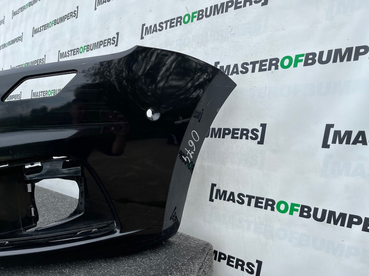 Seat Alhambra Cr Ecomotive Mpv 2012-2020 Front Bumper 6 Pdc +jets Genuine [o674]