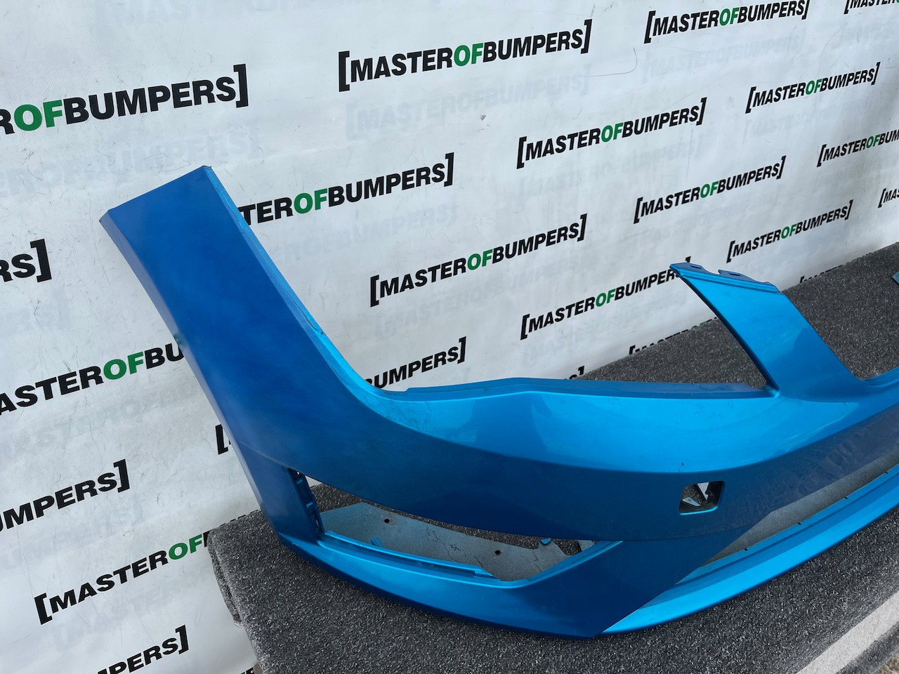 Seat Leon Fr Mk3 Hatchback 2013-2016 Front Bumper No Pdc No Jets Genuine [o679]