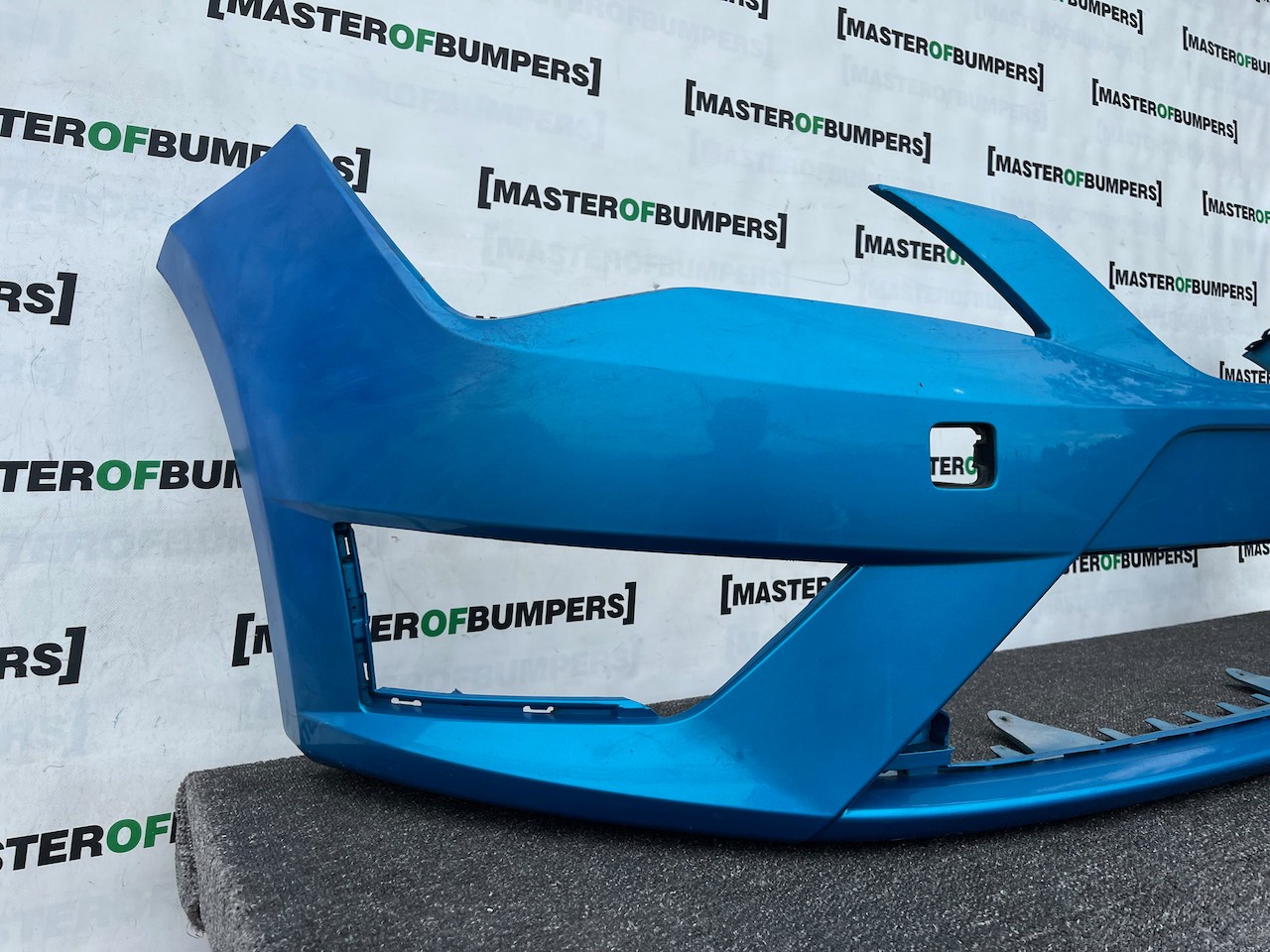 Seat Leon Fr Mk3 Hatchback 2013-2016 Front Bumper No Pdc No Jets Genuine [o679]