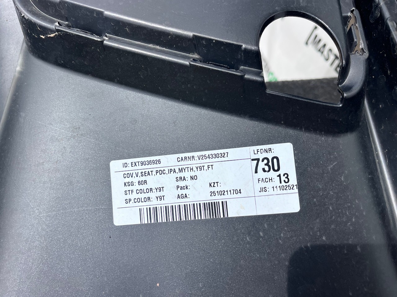 Cupra Terramar Hybrid Hatchback 2025-2027 Front Bumper 6 Pdc Genuine [o690]
