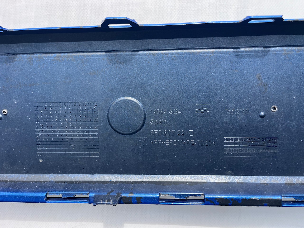 Seat Ibiza Fr Mk5 Hatchback 2017-2022 Front Bumper No Pdc Genuine [o694]