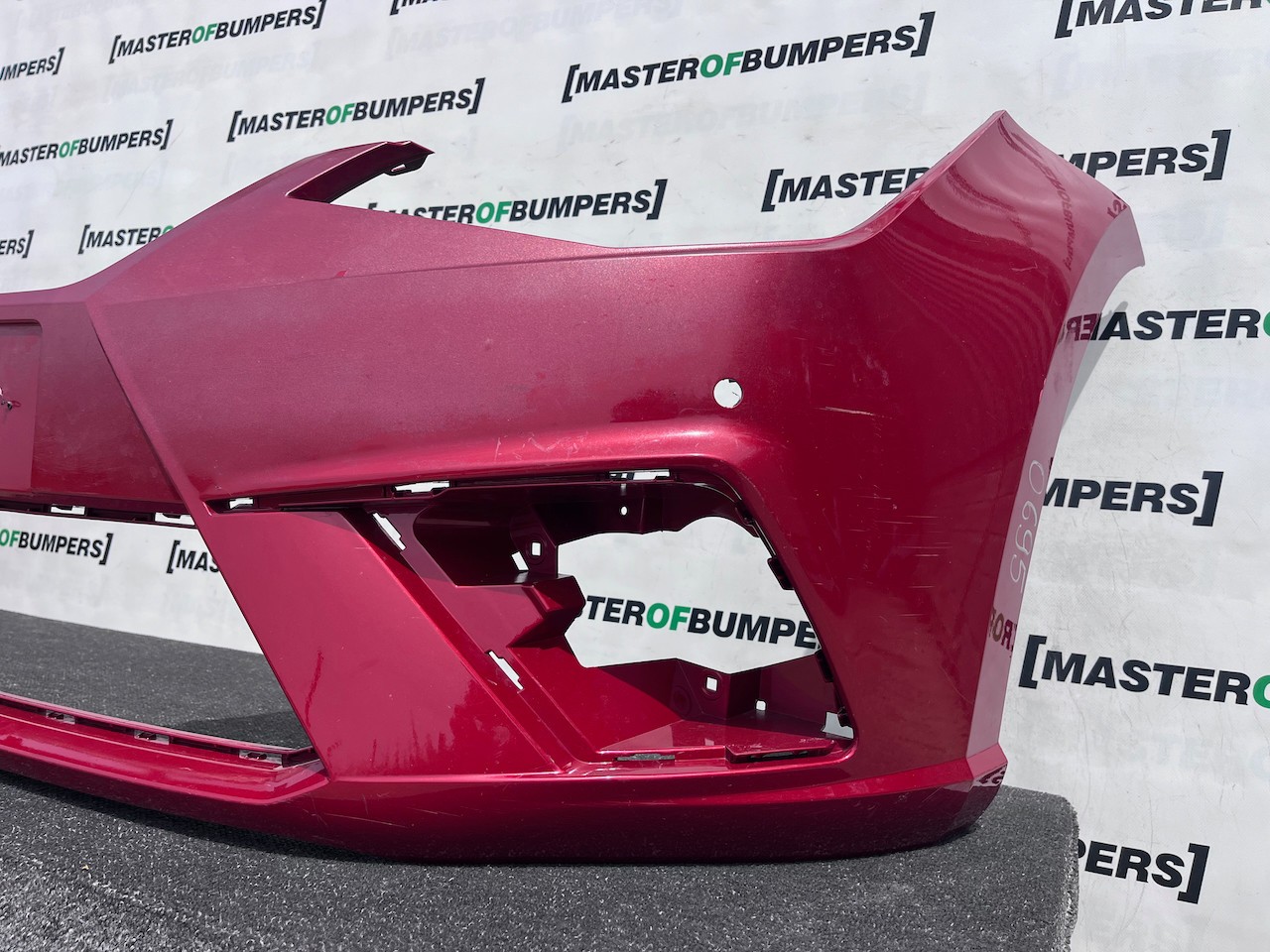 Seat Ibiza Fr Mk5 Hatchback 2017-2022 Front Bumper 4 Pdc Genuine [o695]