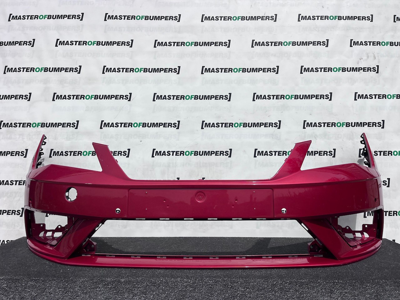 Seat Leon Se Technology Lift 2016-2019 Front Bumper 4 Pdc No Jet Genuine [o704]