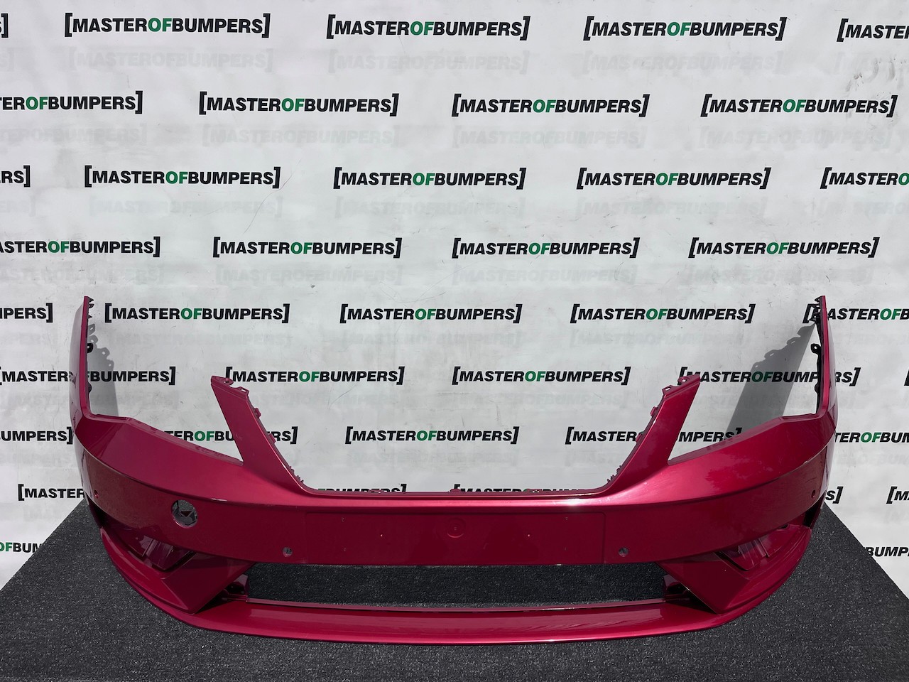 Seat Leon Se Technology Lift 2016-2019 Front Bumper 4 Pdc No Jet Genuine [o704]