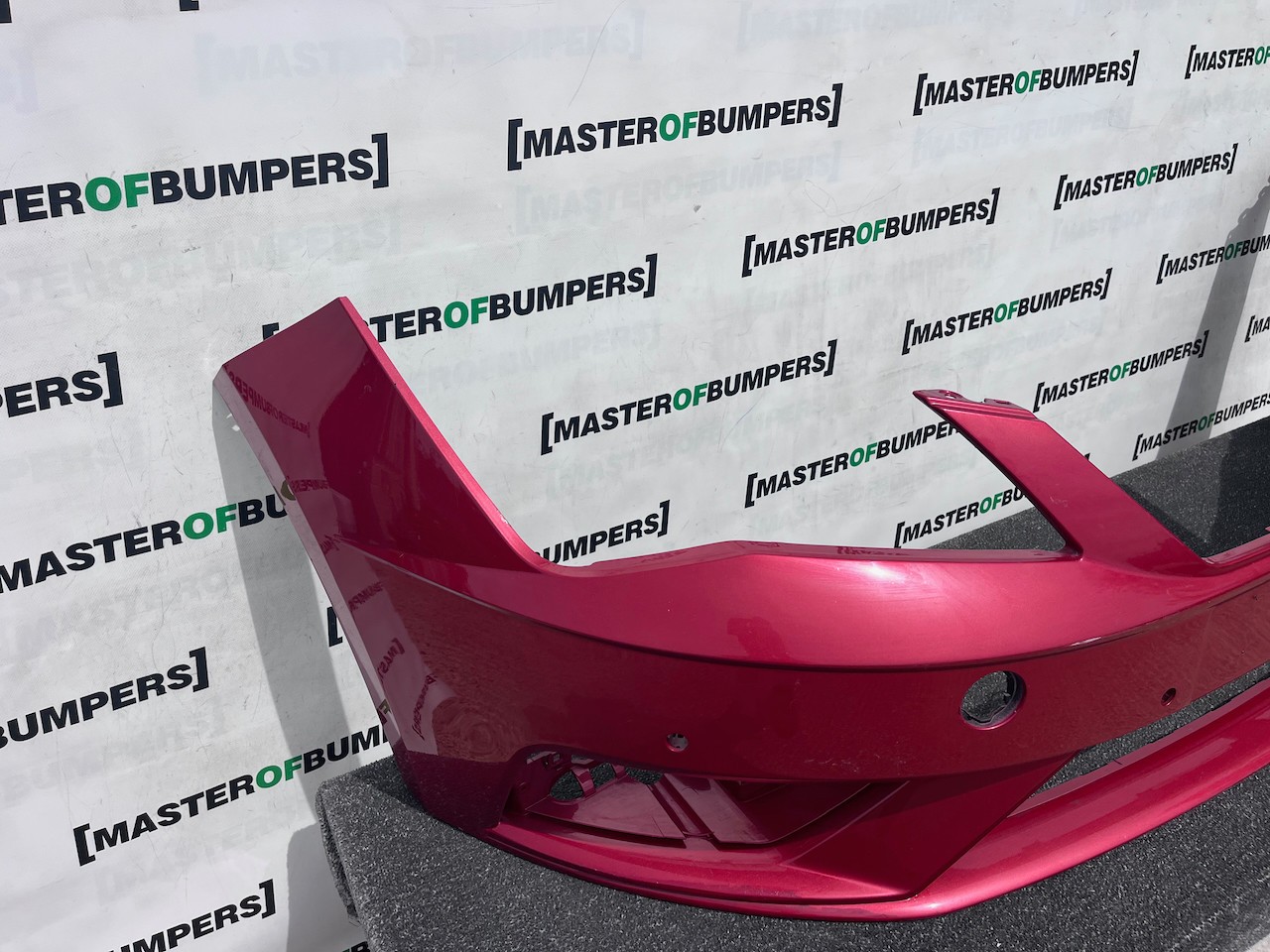 Seat Leon Se Technology Lift 2016-2019 Front Bumper 4 Pdc No Jet Genuine [o704]