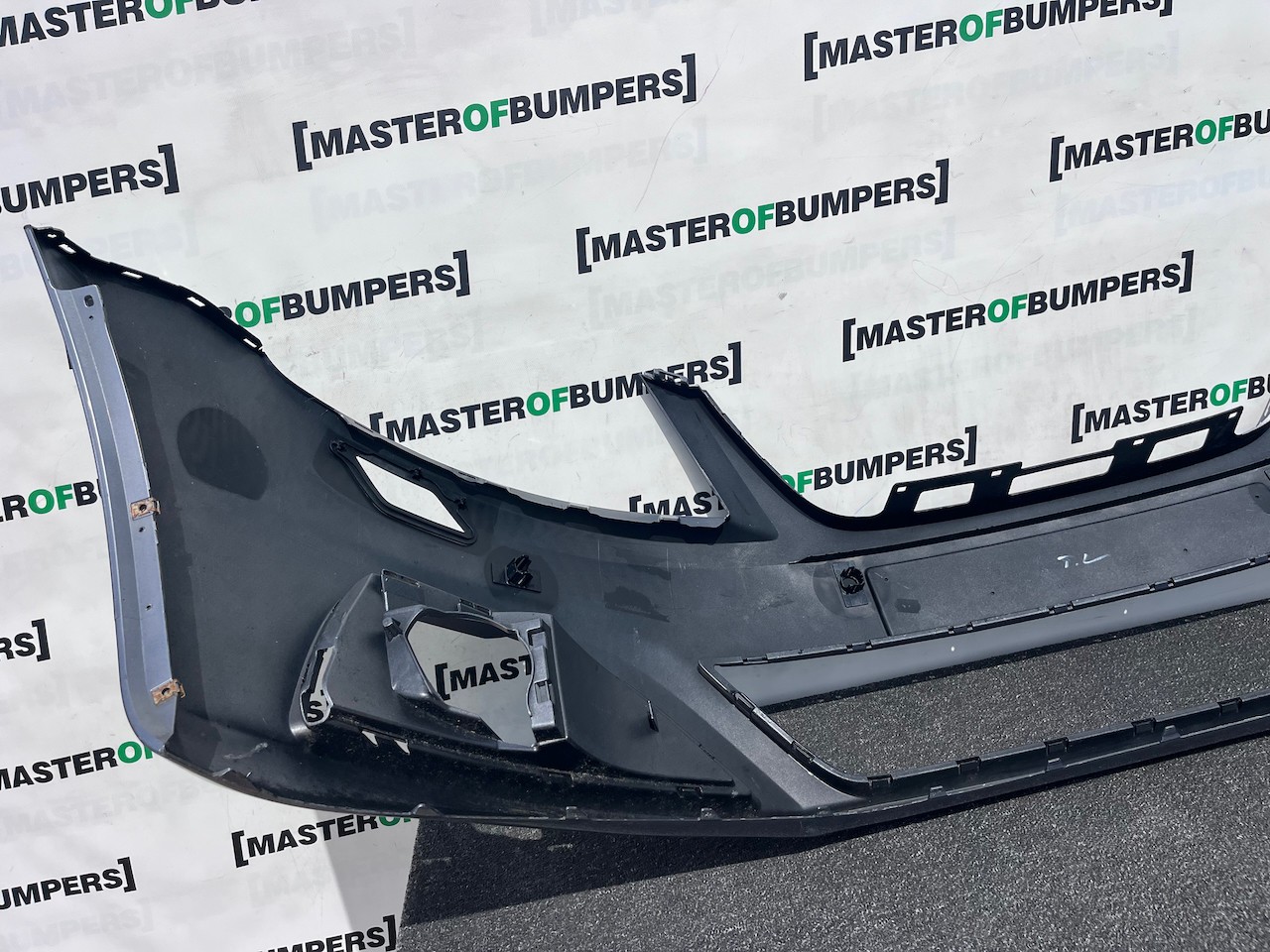 Seat Alhambra Cr Ecomotive Mpv 2012-2020 Front Bumper 4 Pdc +jets Genuine [o709]