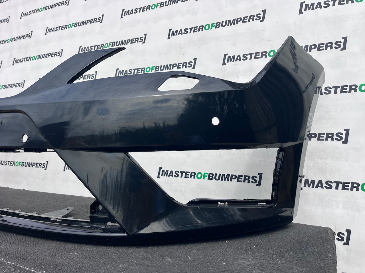 Seat Leon Fr Mk3 Hatchback 2013-2016 Front Bumper 4 Pdc Jets Genuine [o722]