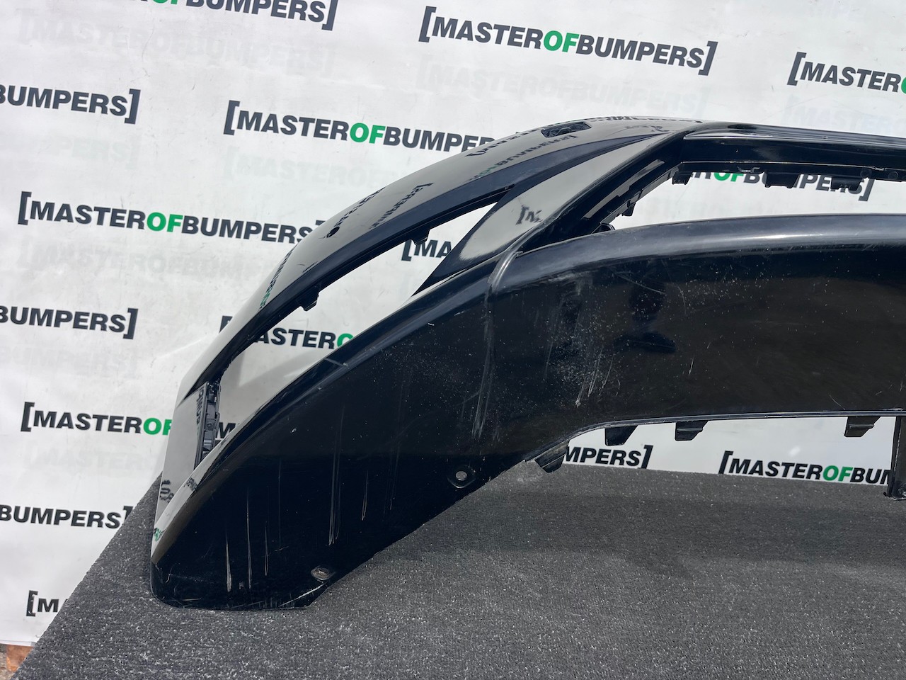 Seat Leon Fr Mk3 Hatchback 2013-2016 Front Bumper 4 Pdc Jets Genuine [o722]