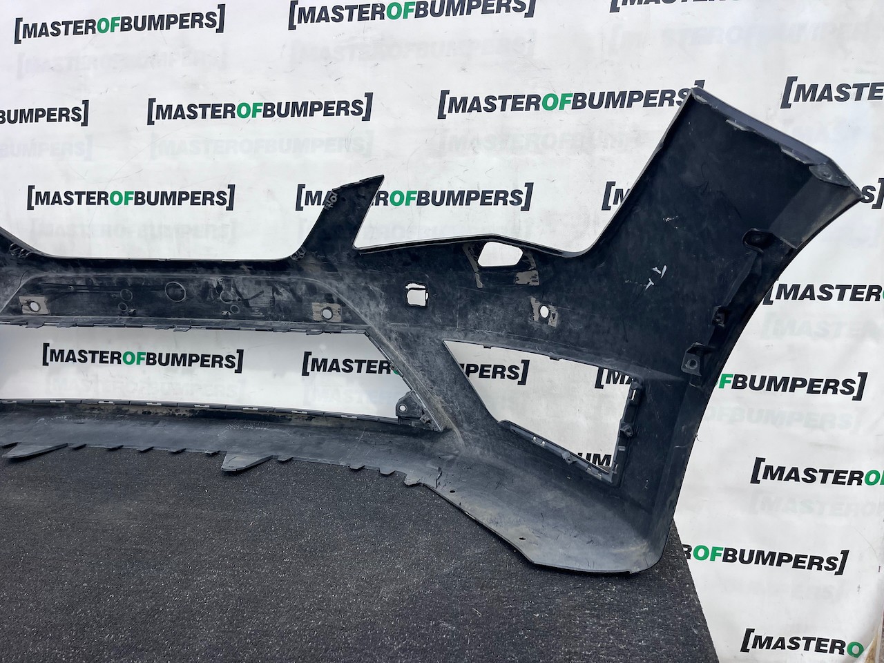 Seat Leon Fr Mk3 Hatchback 2013-2016 Front Bumper 4 Pdc Jets Genuine [o722]