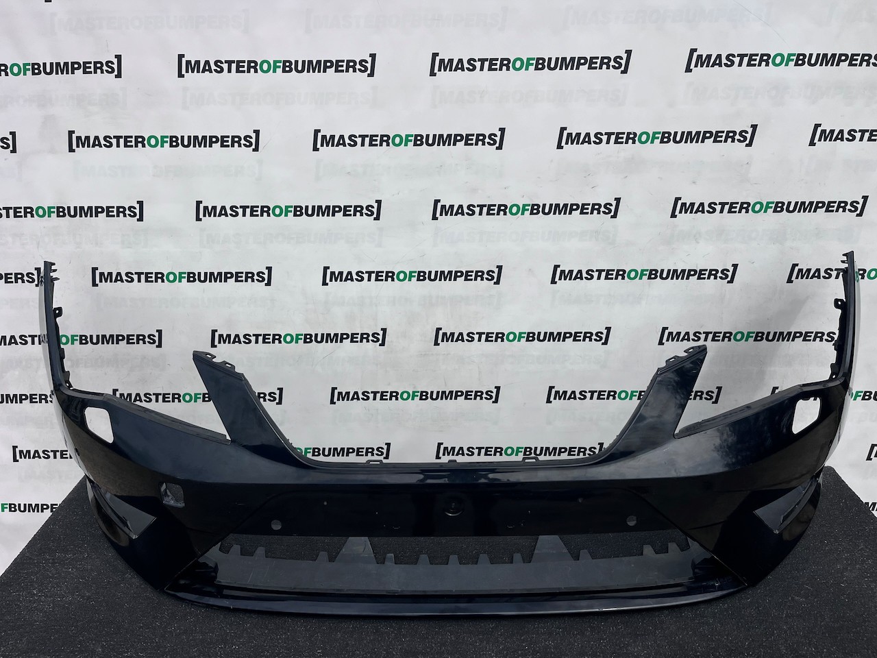 Seat Leon Fr Mk3 Hatchback 2013-2016 Front Bumper 4 Pdc Jets Genuine [o722]
