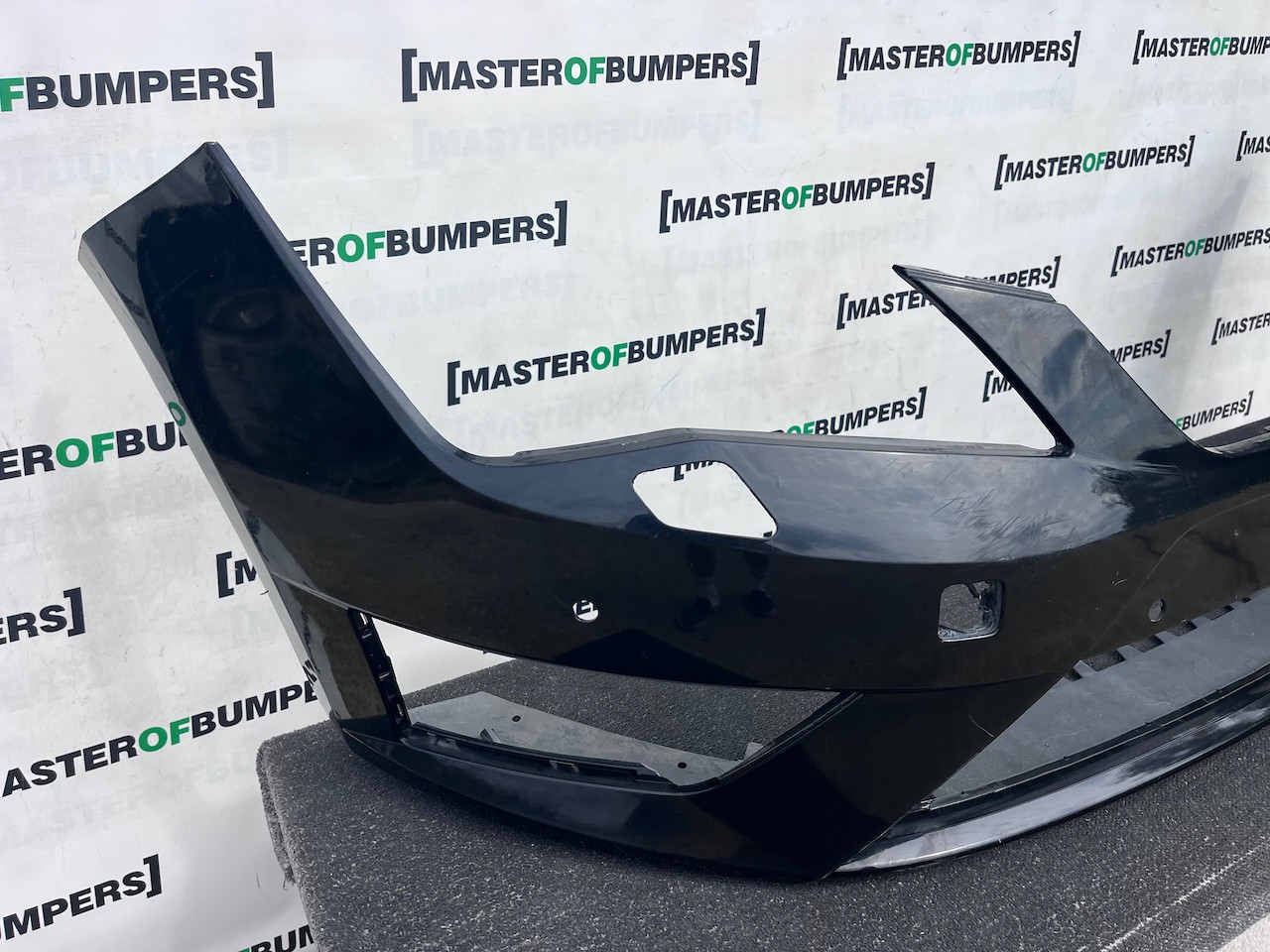 Seat Leon Fr Mk3 Hatchback 2013-2016 Front Bumper 4 Pdc Jets Genuine [o722]