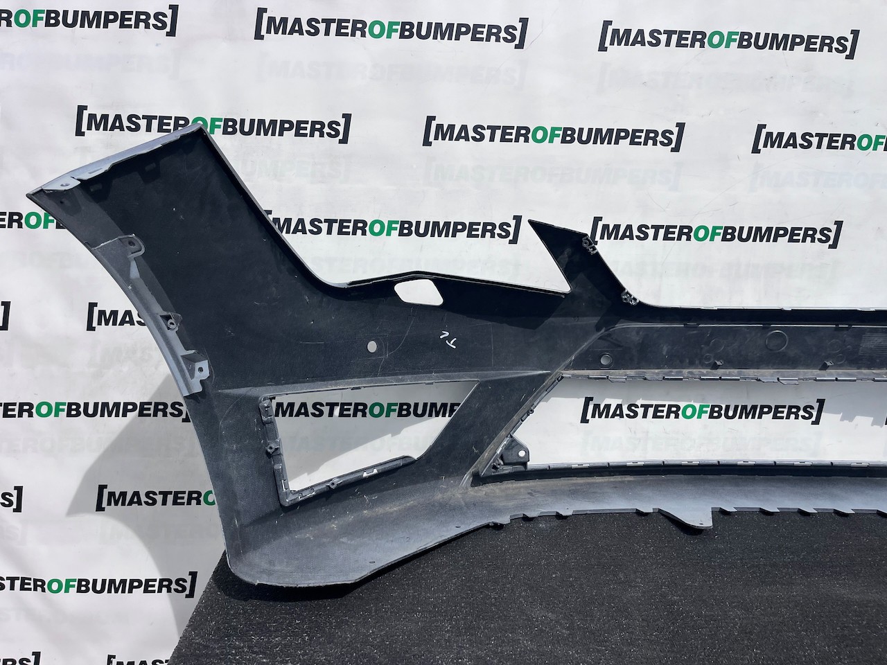 Seat Leon Fr Mk3 Hatchback 2013-2016 Front Bumper 4 Pdc Jets Genuine [o723]