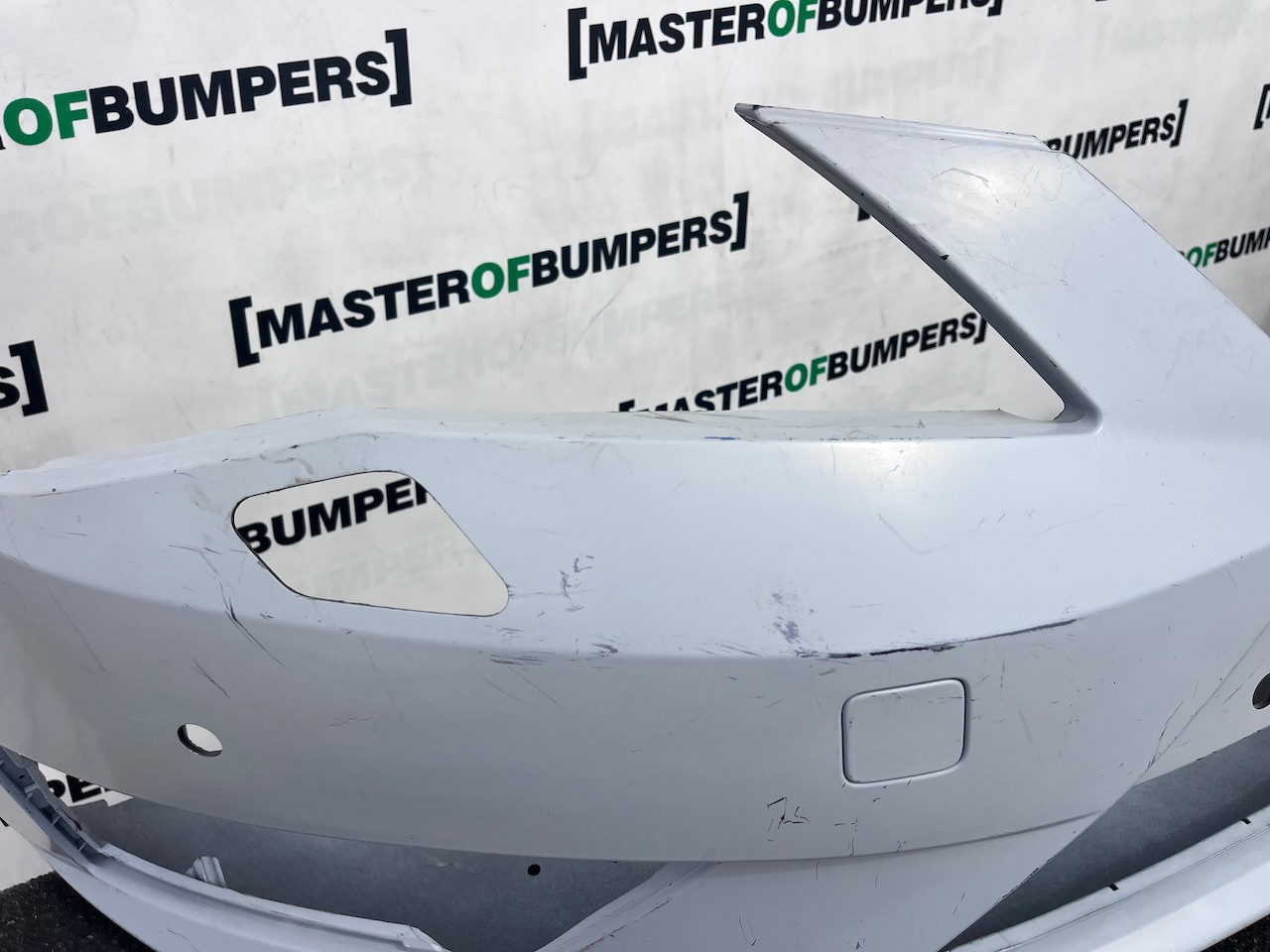 Seat Leon Fr Mk3 Hatchback 2013-2016 Front Bumper 4 Pdc Jets Genuine [o723]