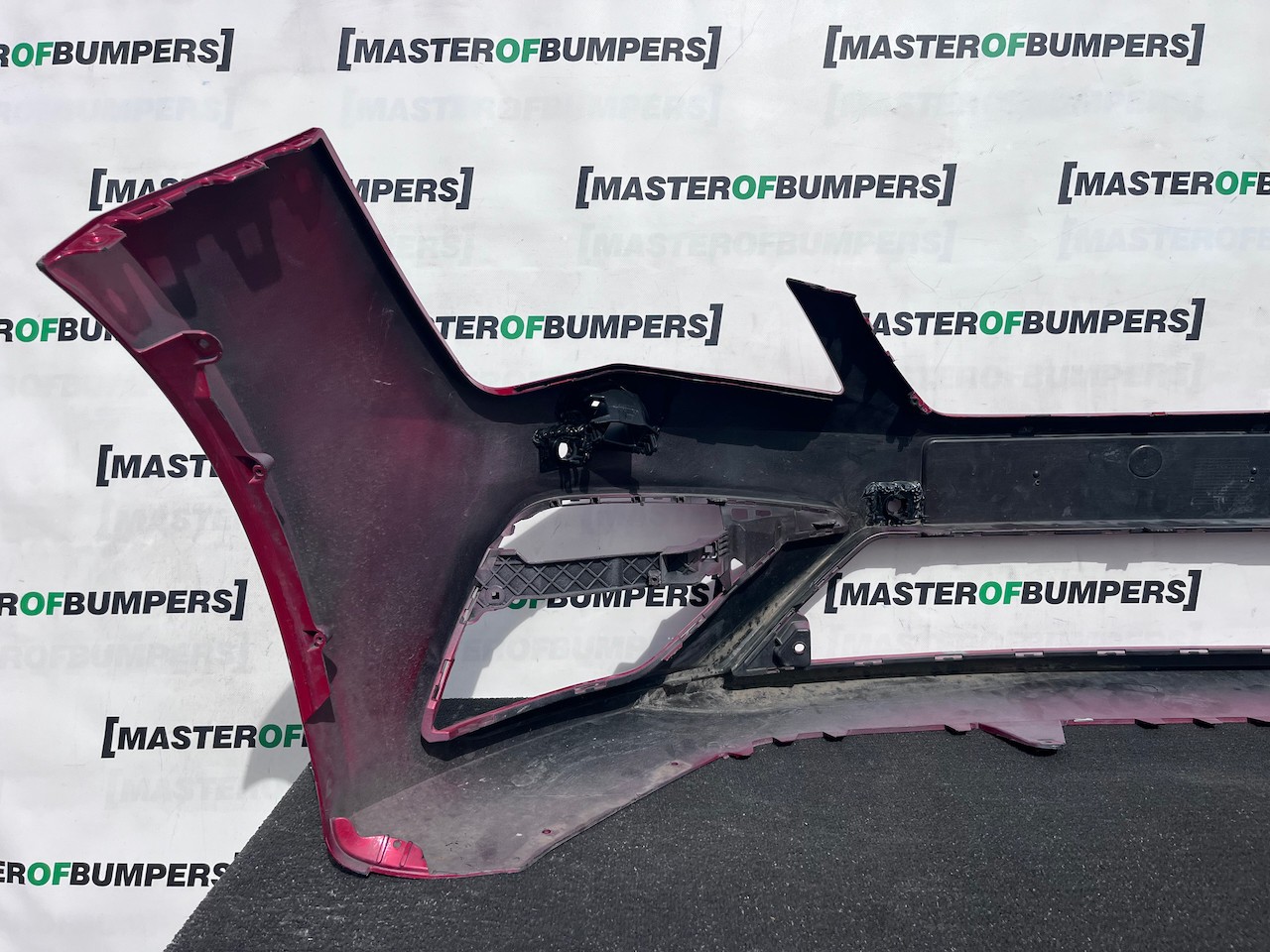 Seat Leon Fr Mk3 Lift Hatchback 2017-2019 Front Bumper 4 Pdc Jets Genuine [o724]