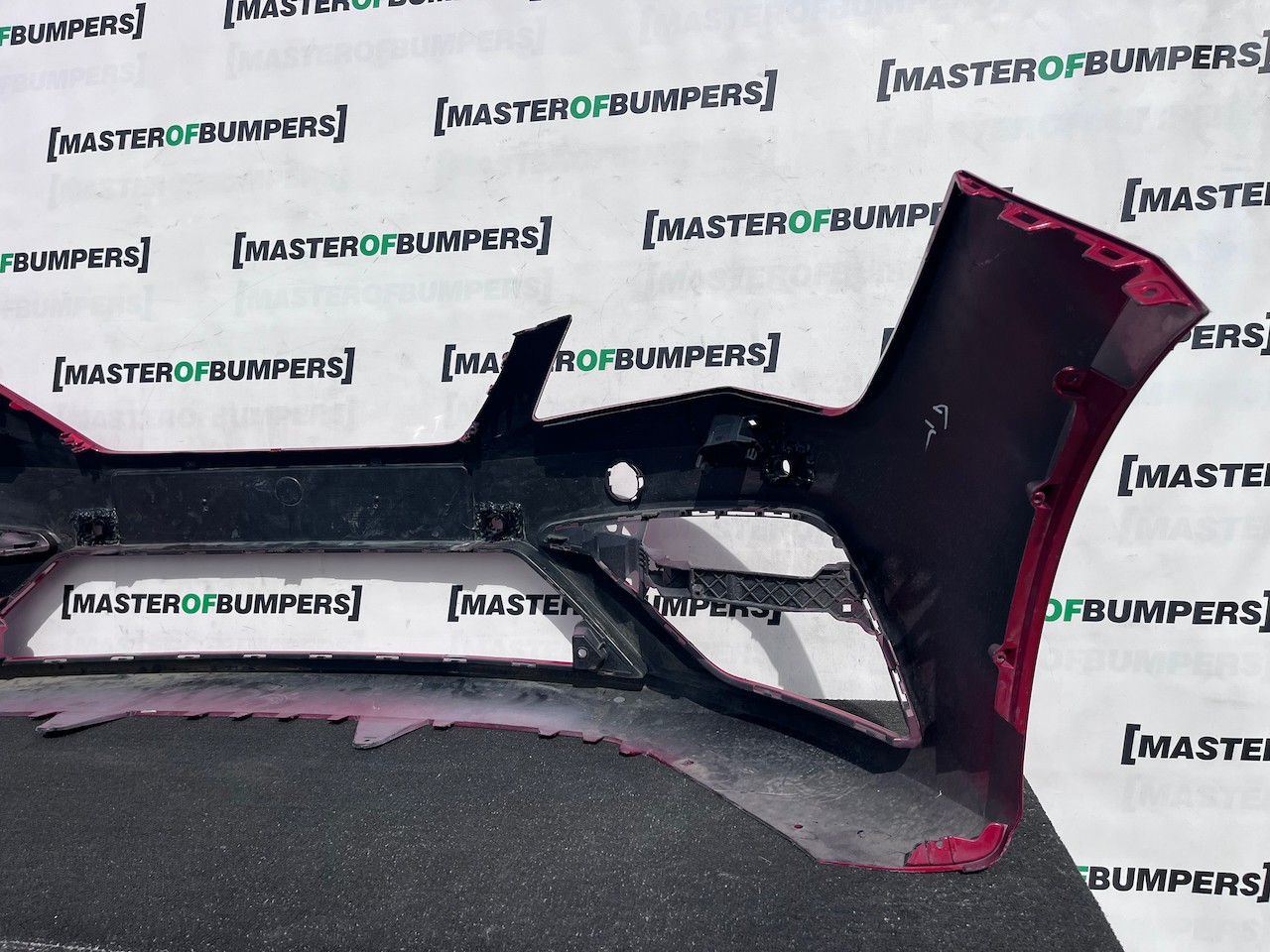 Seat Leon Fr Mk3 Lift Hatchback 2017-2019 Front Bumper 4 Pdc Jets Genuine [o724]