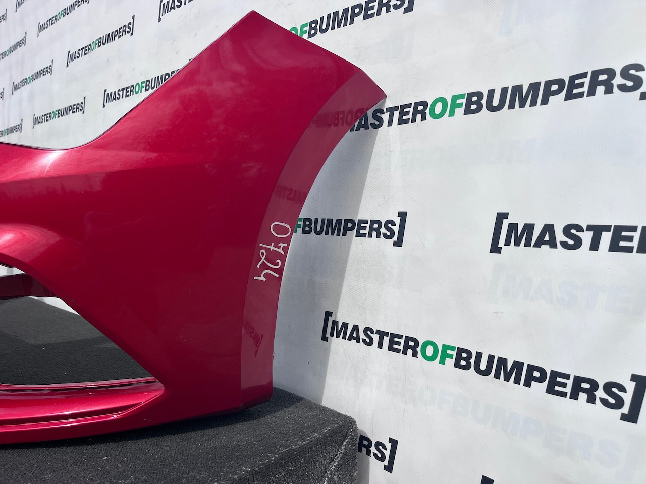 Seat Leon Fr Mk3 Lift Hatchback 2017-2019 Front Bumper 4 Pdc Jets Genuine [o724]