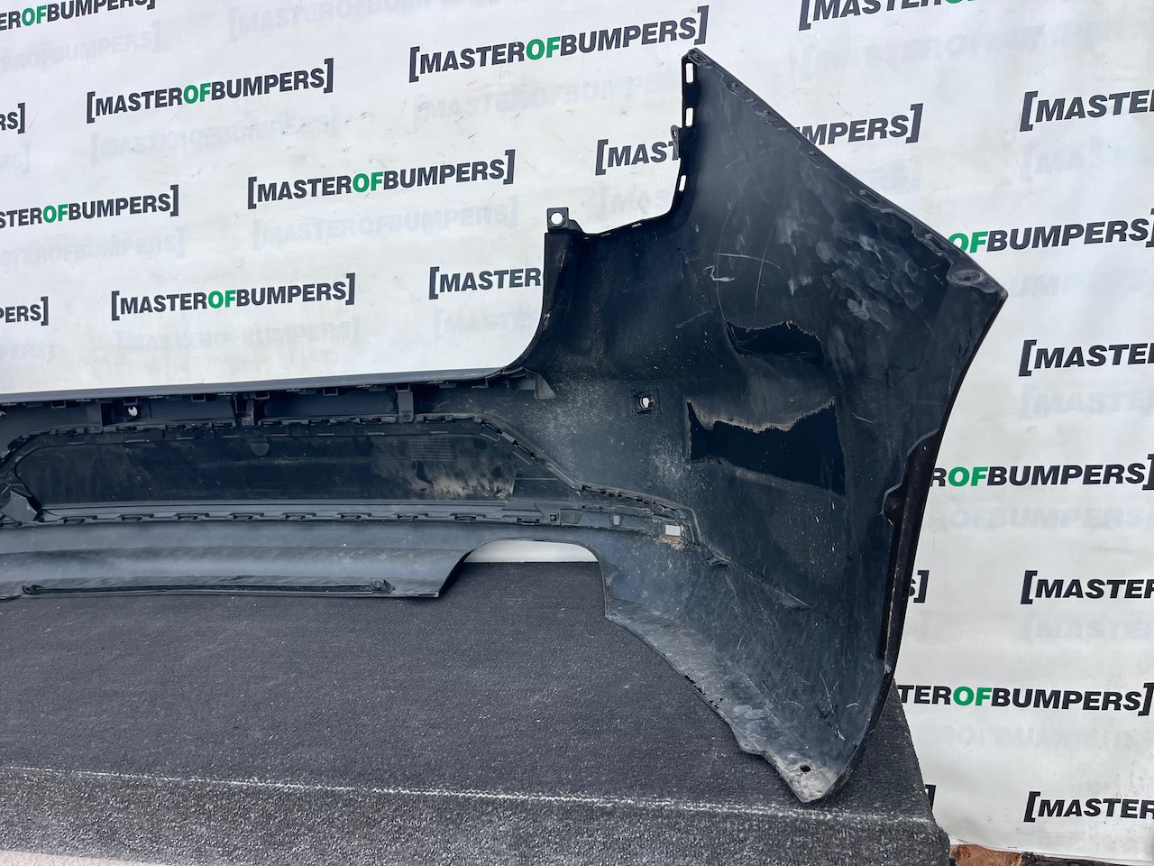 Seat Leon Fr Estate Only Mk3 2012-2017 Rear Bumper 4 Pdc Genuine [o740]