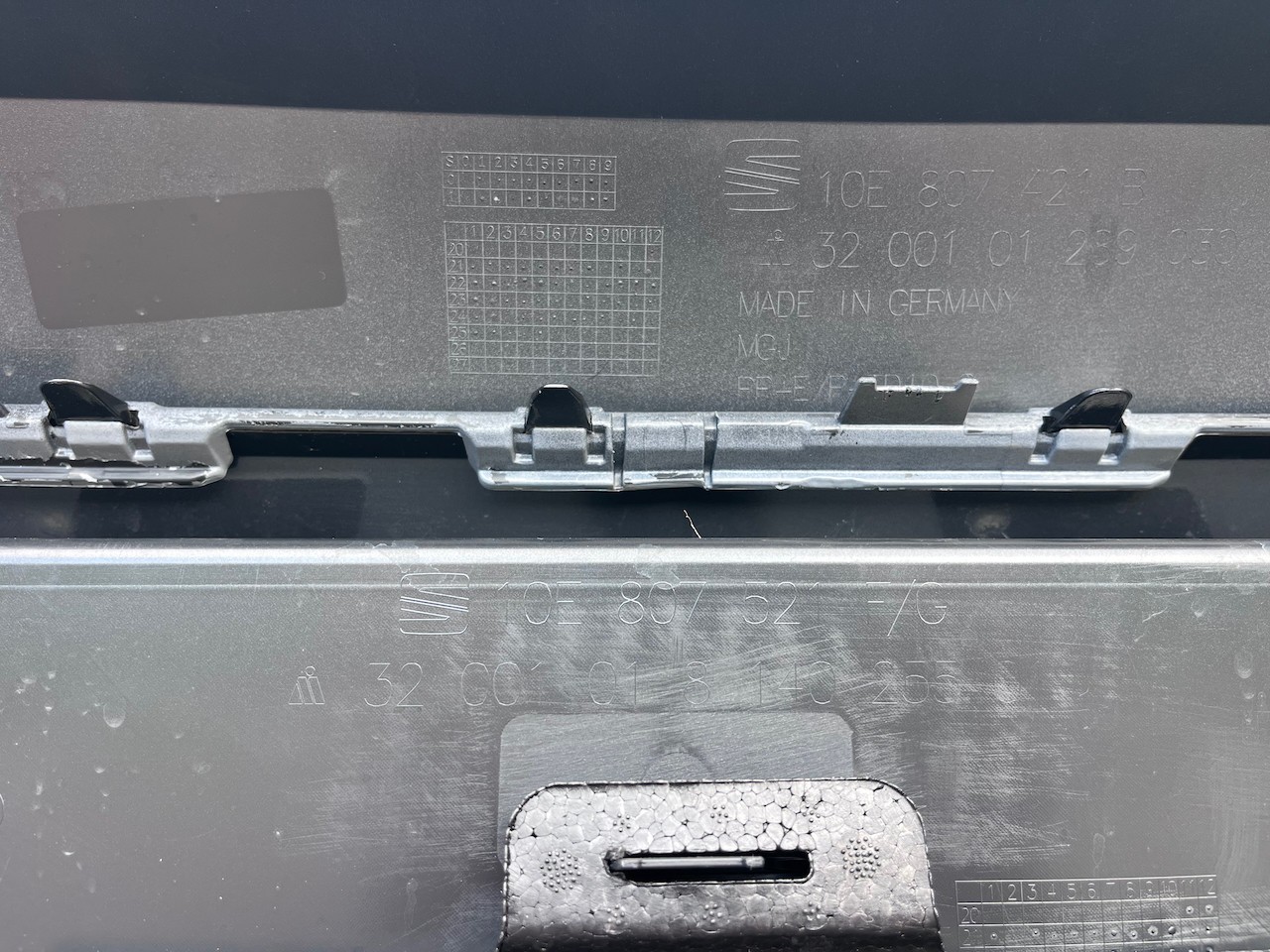 Cupra Born Electric E Bost Hatchback 2022-2025 Rear Bumper 6 Pdc Genuine [o755]
