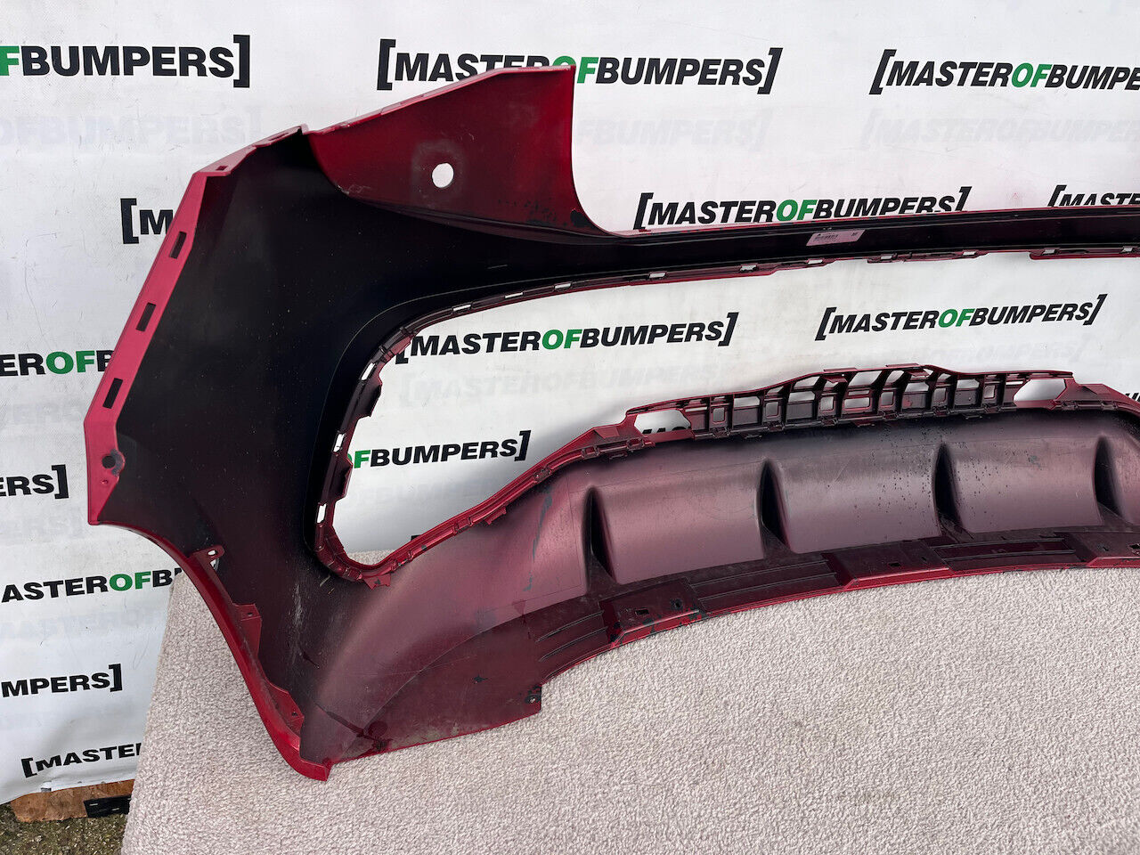 Cupra Born Electric Hatchback 2022-on Rear Bumper Red 6 Pdc Genuine [o530]