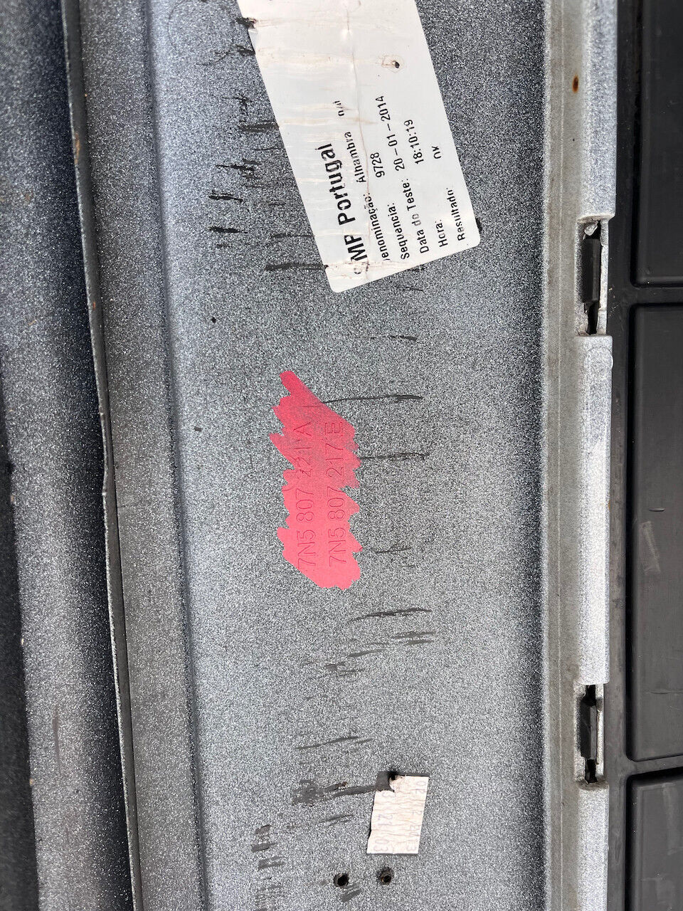 Seat Alhambra Cr Ecomotive Mpv 2012-2020 Front Bumper 4 Pdc +jets Genuine [o546]