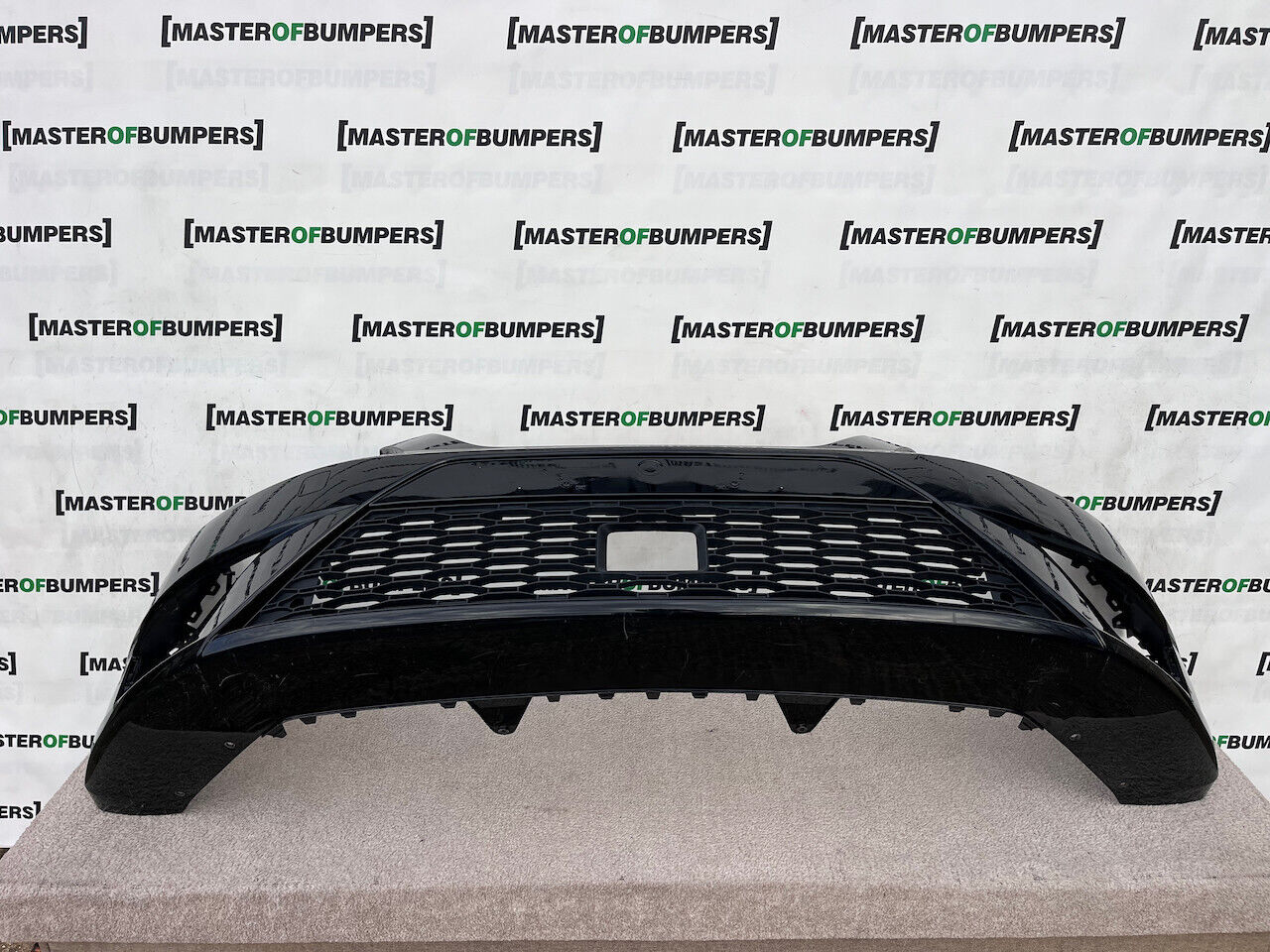 Seat Leon Fr Hatchback Mk3 2013-2016 Front Bumper No Pdc + Jets Genuine [o555]