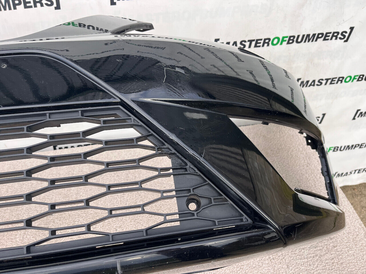 Seat Leon Fr Hatchback Mk3 2013-2016 Front Bumper No Pdc + Jets Genuine [o555]