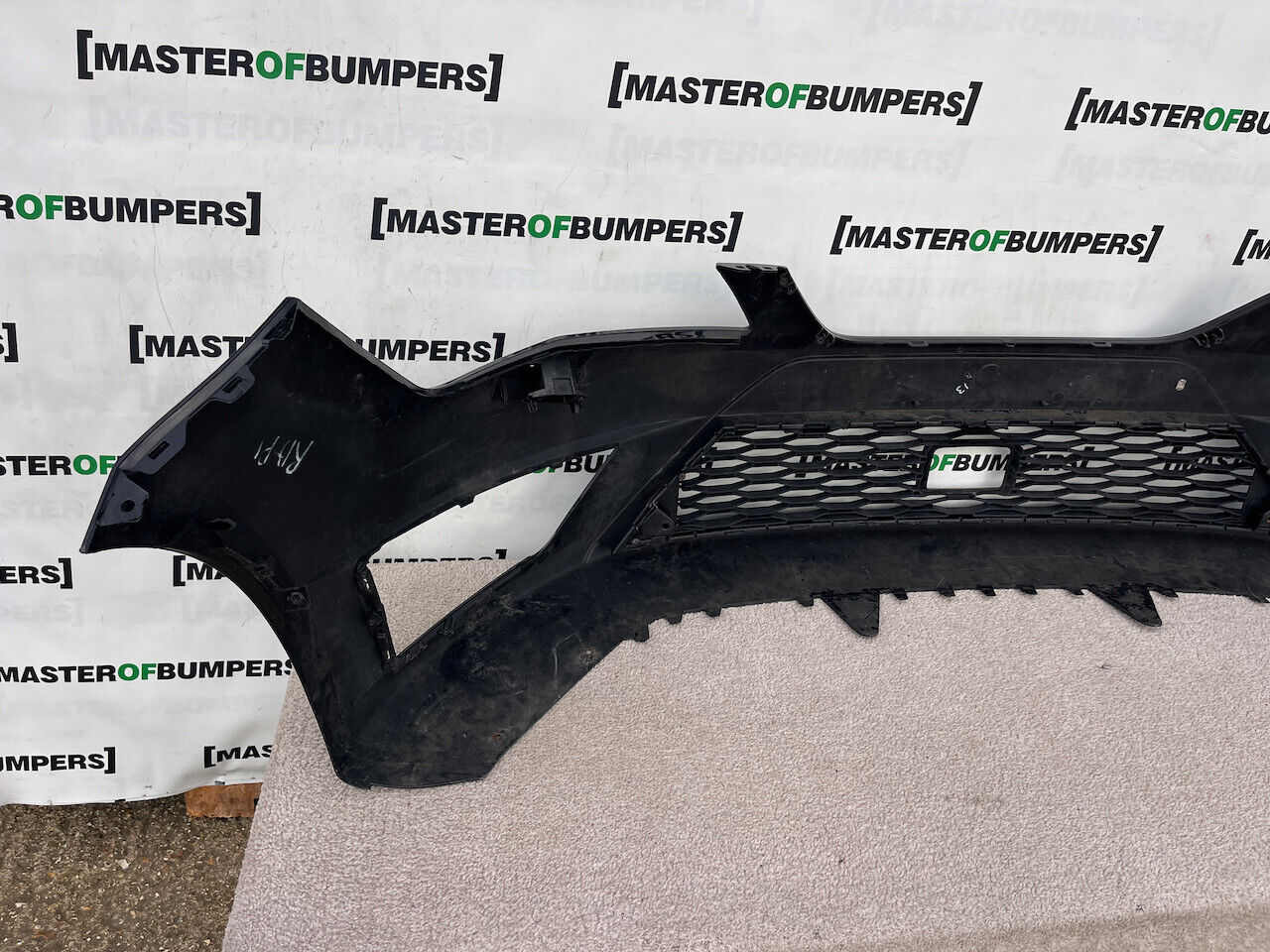 Seat Leon Fr Hatchback Mk3 2013-2016 Front Bumper No Pdc + Jets Genuine [o555]