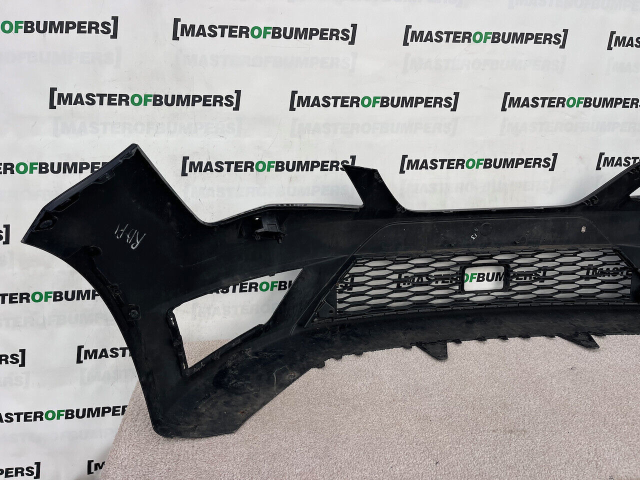 Seat Leon Fr Hatchback Mk3 2013-2016 Front Bumper No Pdc + Jets Genuine [o555]