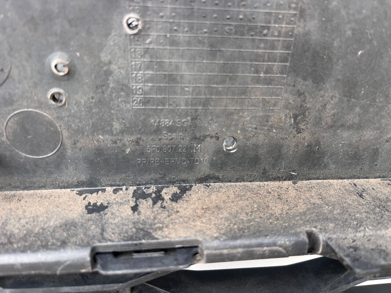 Seat Leon Fr Hatchback Mk3 2013-2016 Front Bumper No Pdc + Jets Genuine [o555]