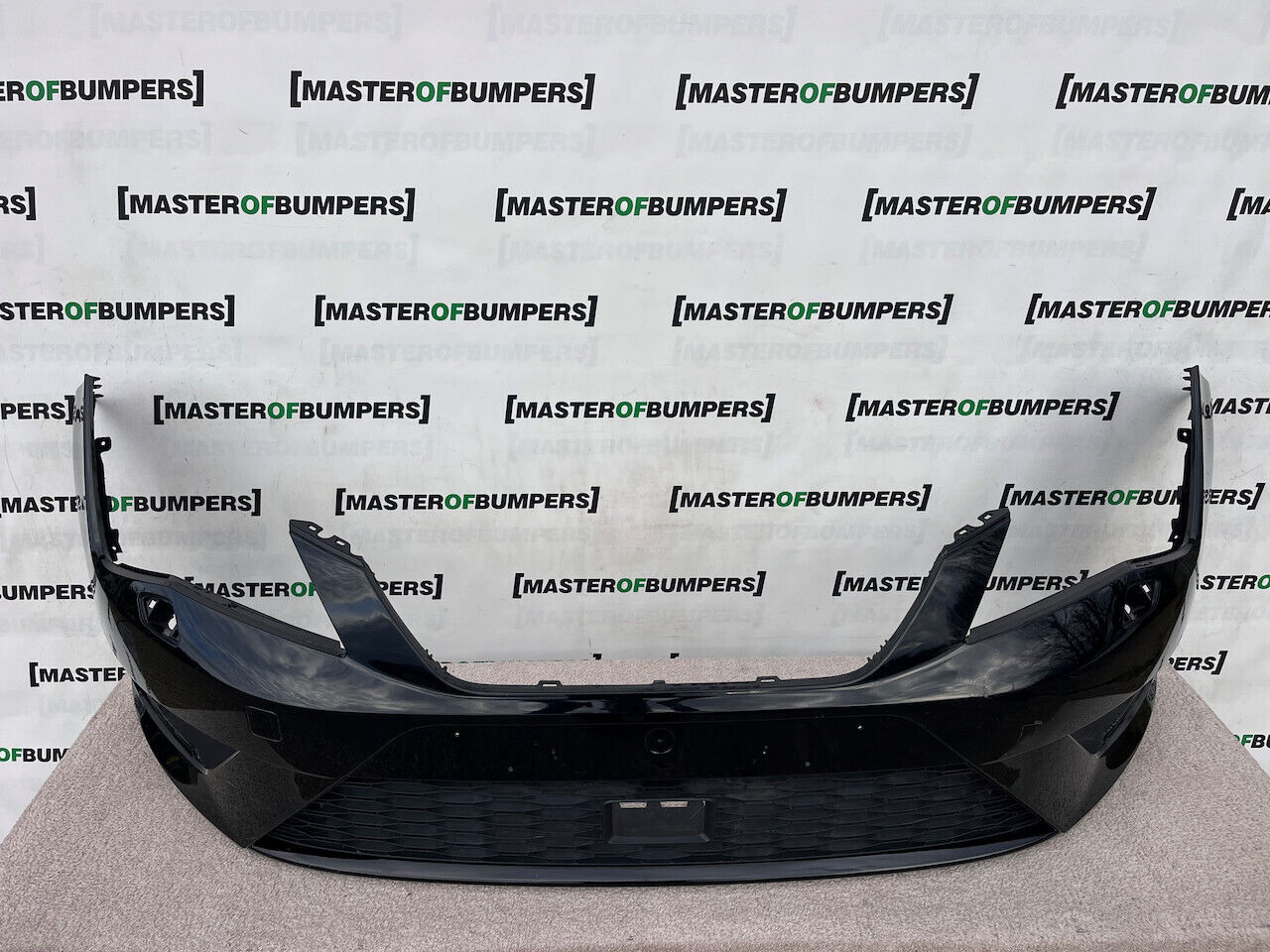 Seat Leon Fr Hatchback Mk3 2013-2016 Front Bumper No Pdc + Jets Genuine [o555]