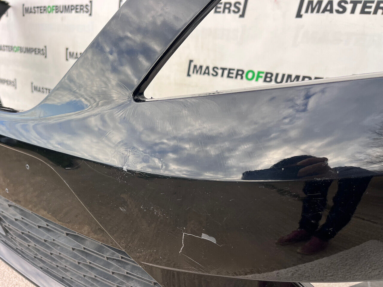 Seat Leon Fr Hatchback Mk3 2013-2016 Front Bumper No Pdc + Jets Genuine [o555]