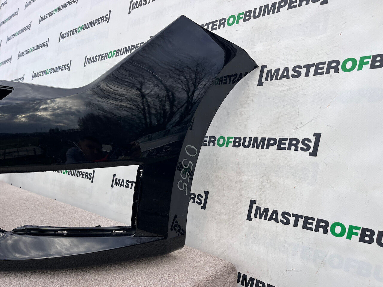 Seat Leon Fr Hatchback Mk3 2013-2016 Front Bumper No Pdc + Jets Genuine [o555]