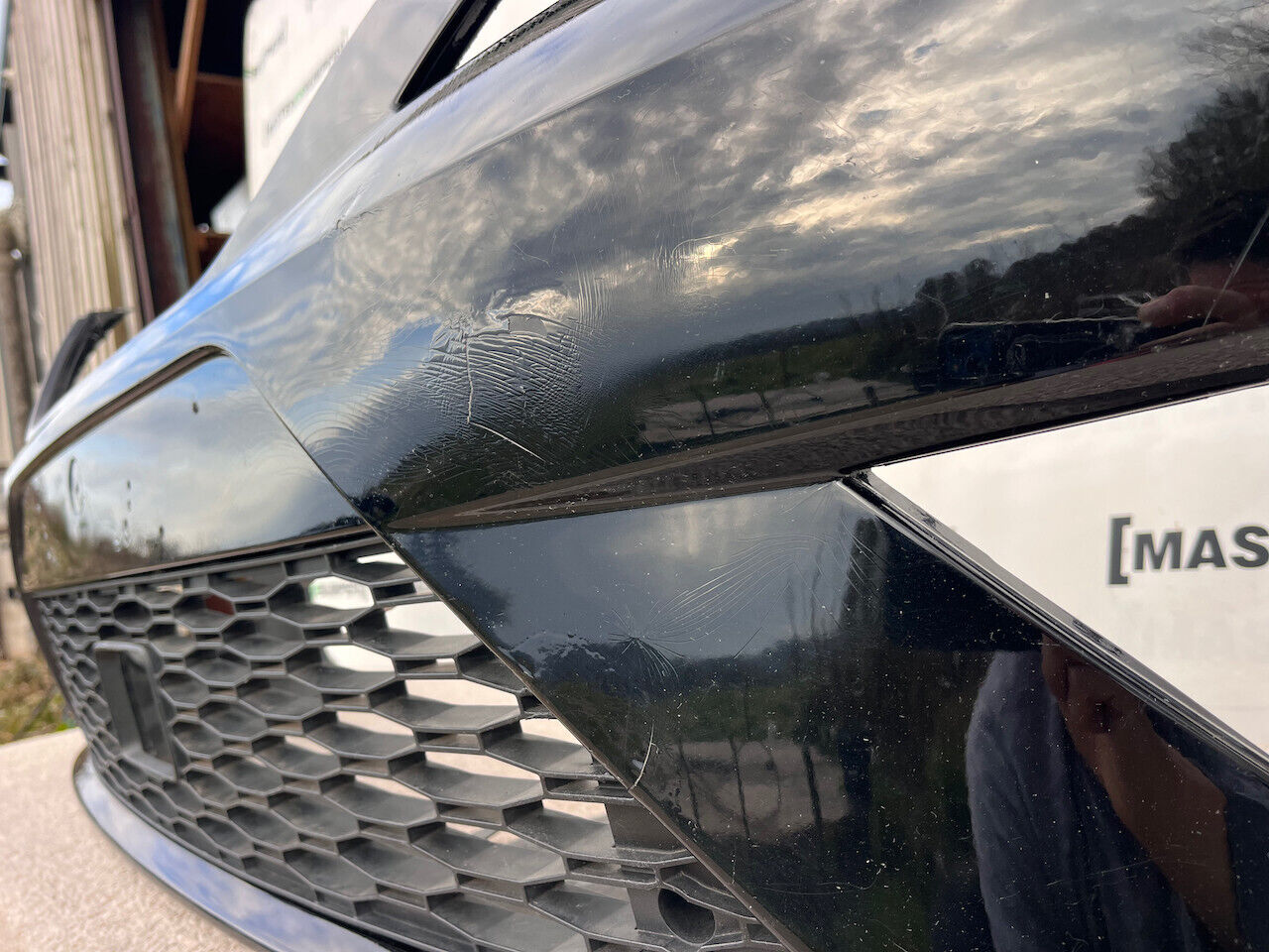 Seat Leon Fr Hatchback Mk3 2013-2016 Front Bumper No Pdc + Jets Genuine [o555]