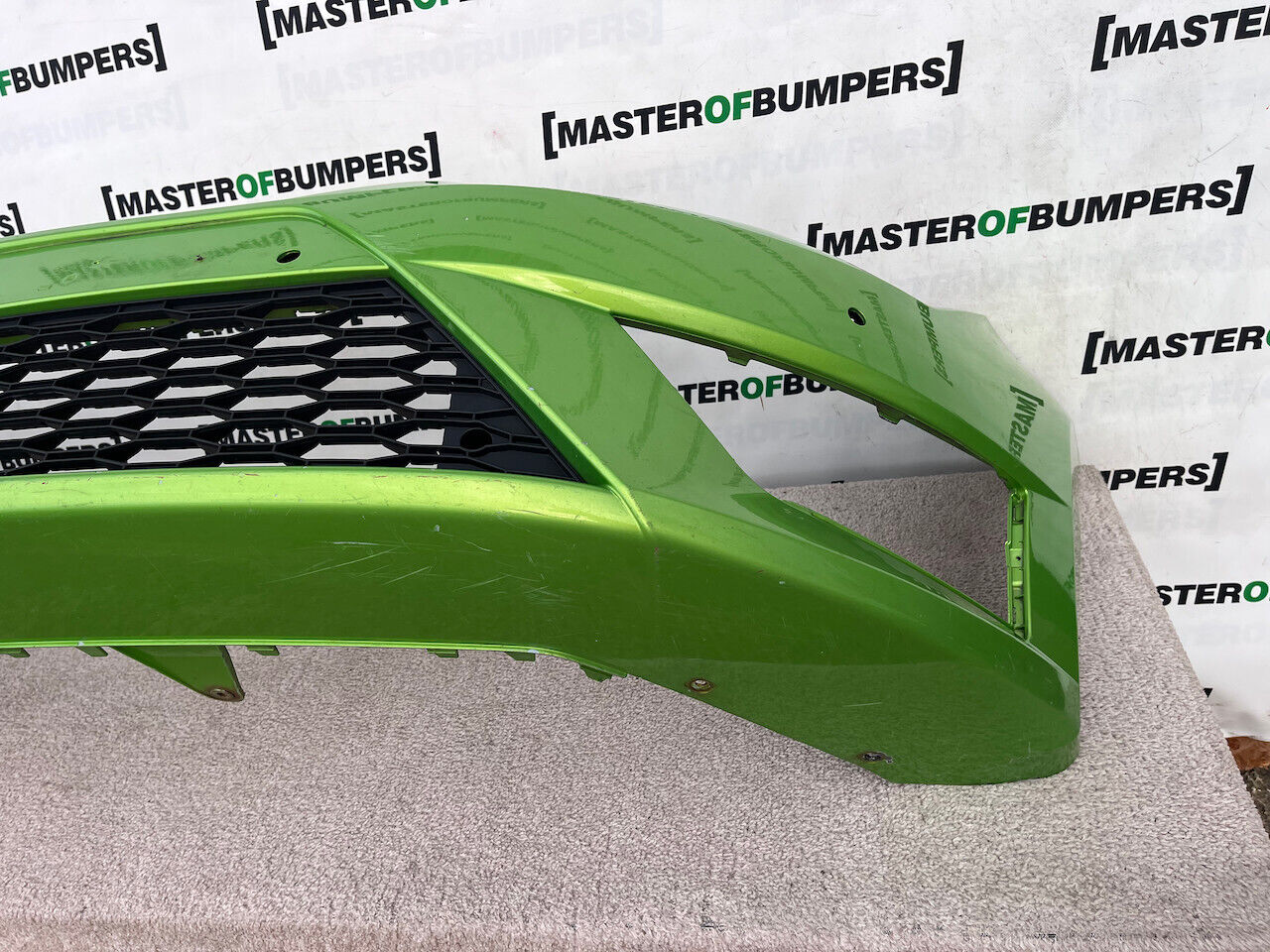 Seat Leon Fr Hatchback Mk3 2013-2016 Front Bumper 4 Pdc No Jets Genuine [o552]