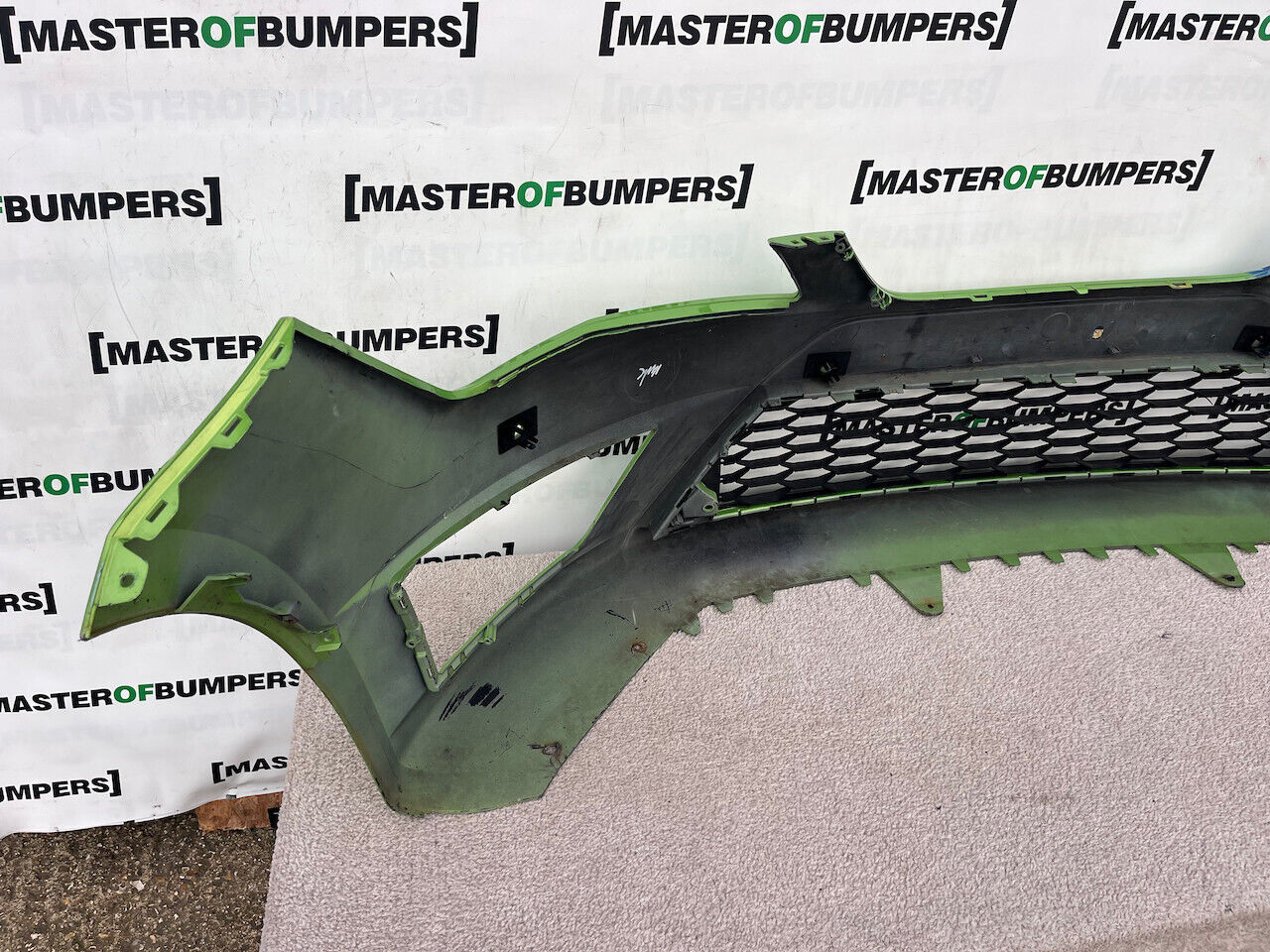 Seat Leon Fr Hatchback Mk3 2013-2016 Front Bumper 4 Pdc No Jets Genuine [o552]
