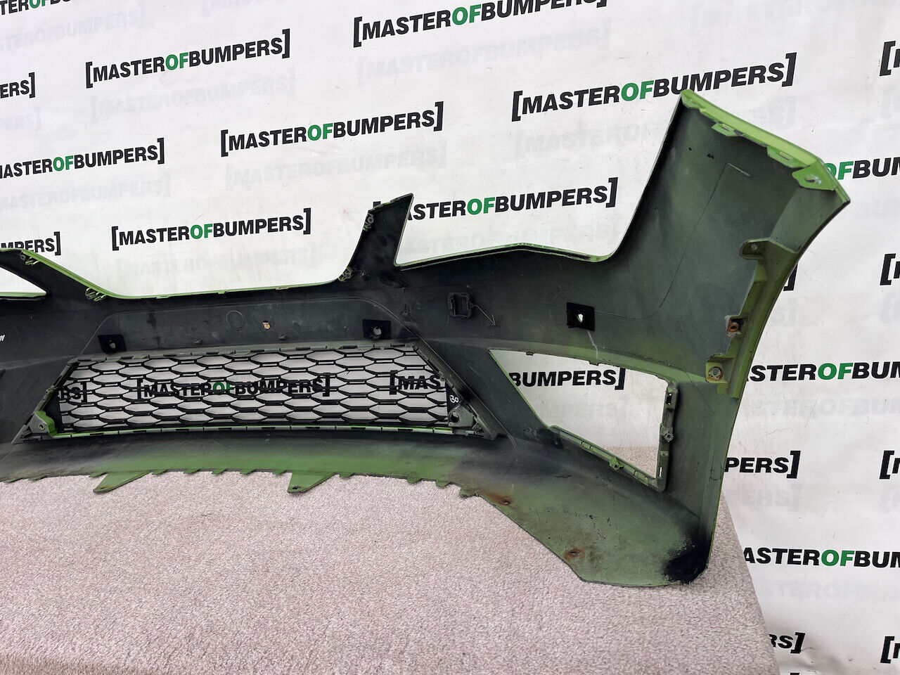 Seat Leon Fr Hatchback Mk3 2013-2016 Front Bumper 4 Pdc No Jets Genuine [o552]