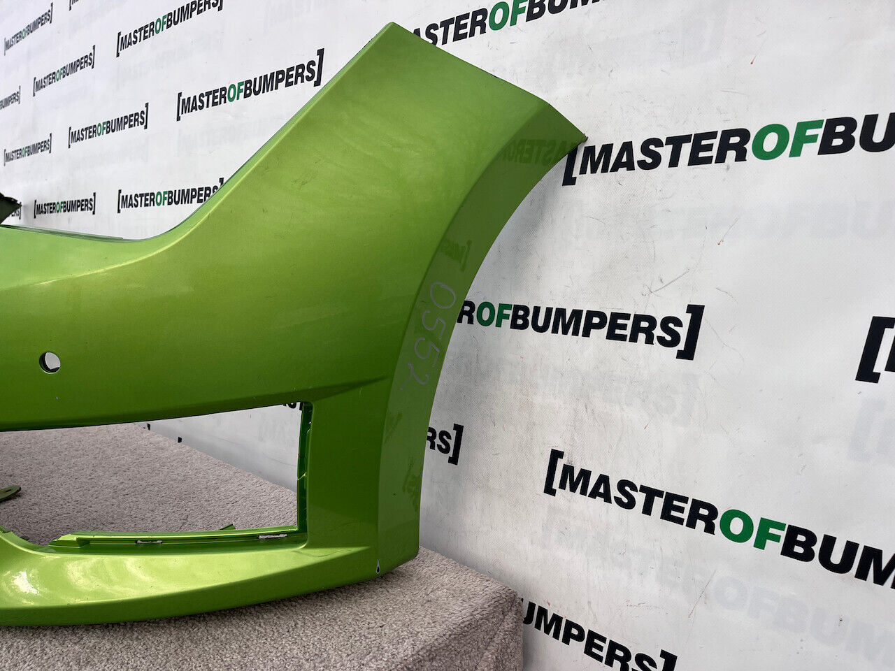 Seat Leon Fr Hatchback Mk3 2013-2016 Front Bumper 4 Pdc No Jets Genuine [o552]