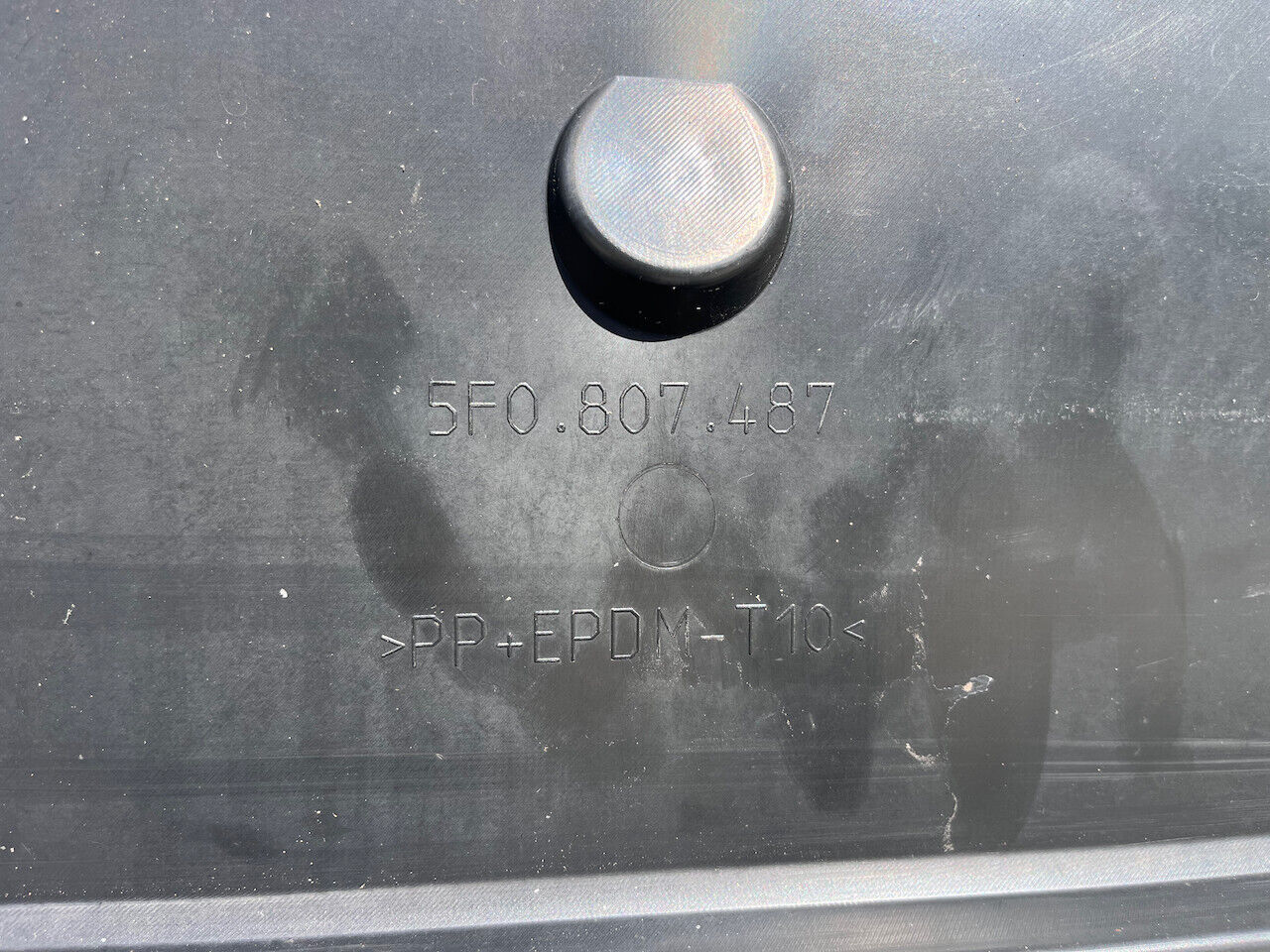 Seat Leon Fr Hatchback 2013-2016 Rear Bumper 4 Pdc White Genuine [o560]