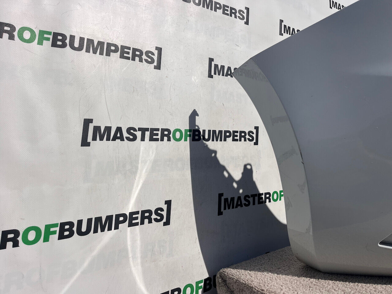 Seat Leon Fr Hatchback 2013-2016 Rear Bumper 4 Pdc White Genuine [o560]