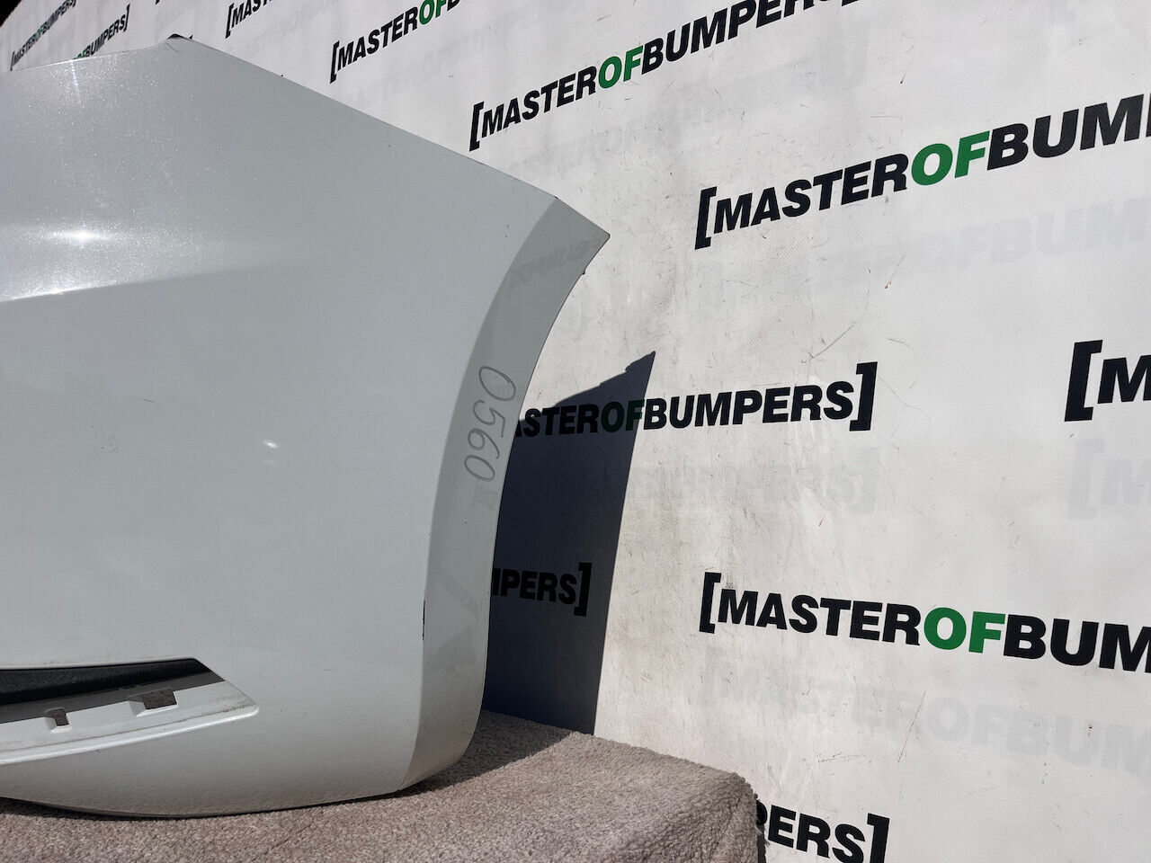 Seat Leon Fr Hatchback 2013-2016 Rear Bumper 4 Pdc White Genuine [o560]