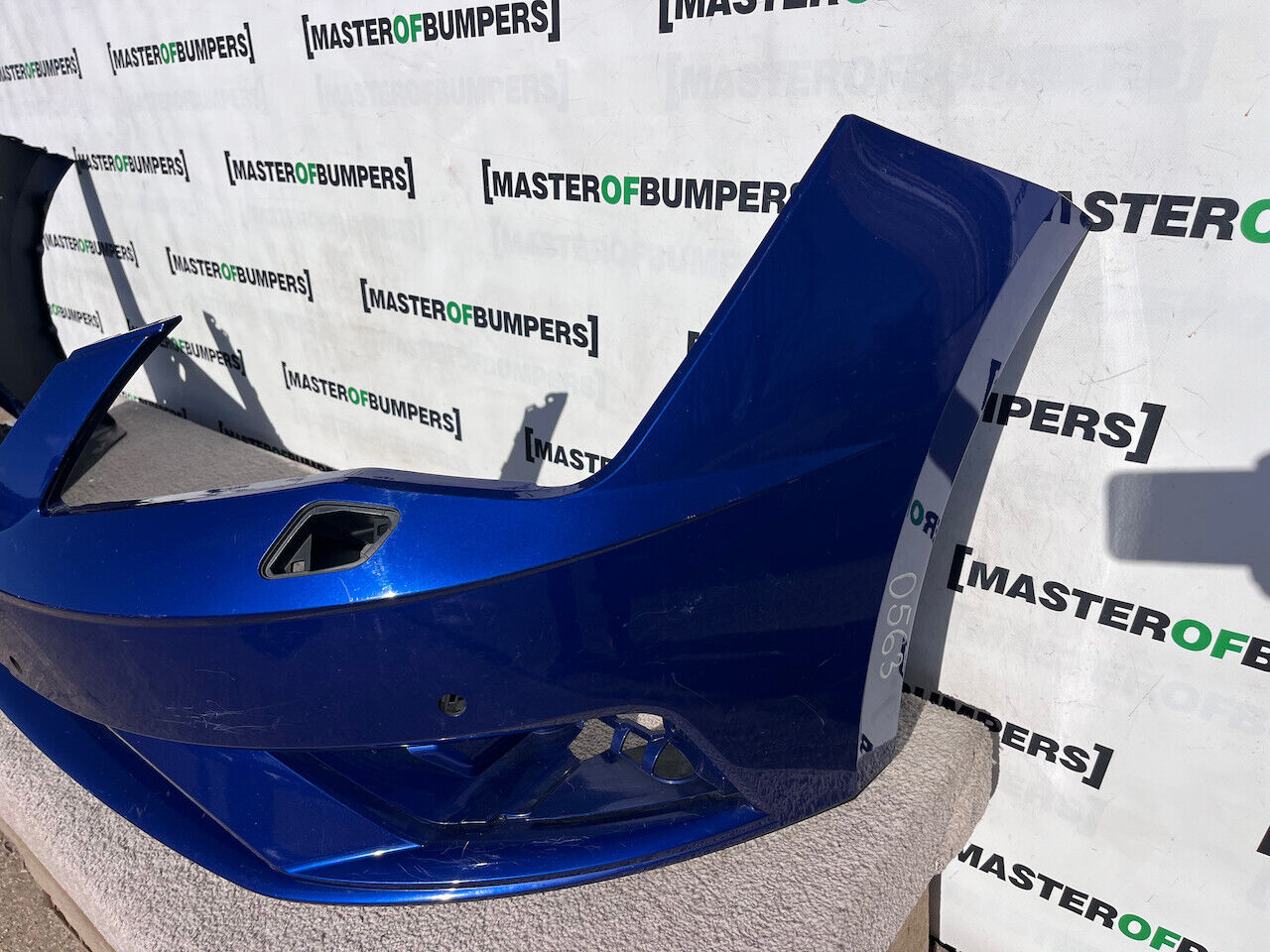 Seat Leon Se Technology Lift 2016-2019 Front Bumper 4 Pdc +jet Genuine [o563]