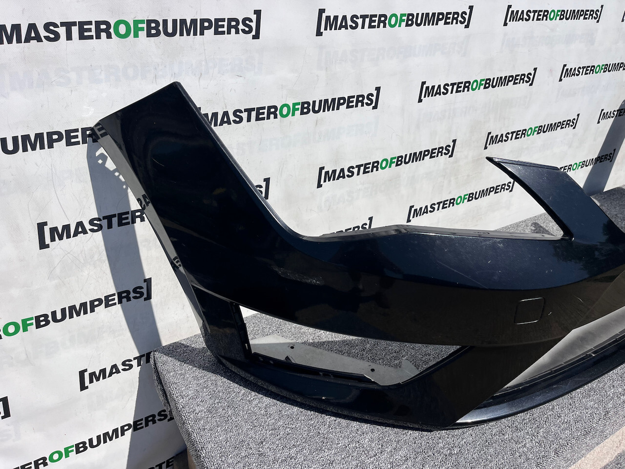 Seat Leon Fr Hatchback Mk3 2013-2016 Front Bumper No Pdc No Jets Genuine [o579]