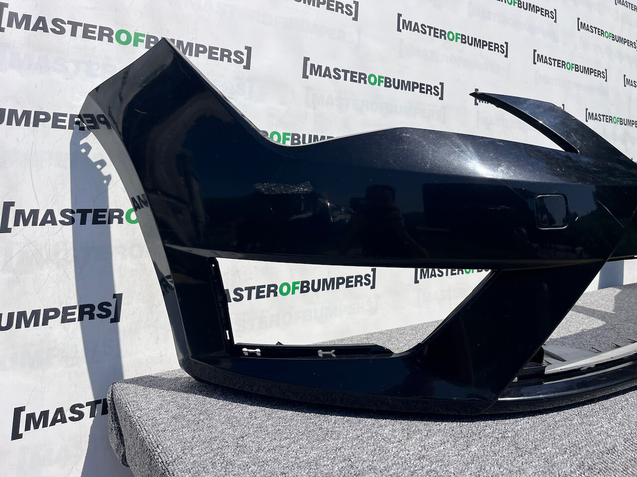 Seat Leon Fr Hatchback Mk3 2013-2016 Front Bumper No Pdc No Jets Genuine [o579]