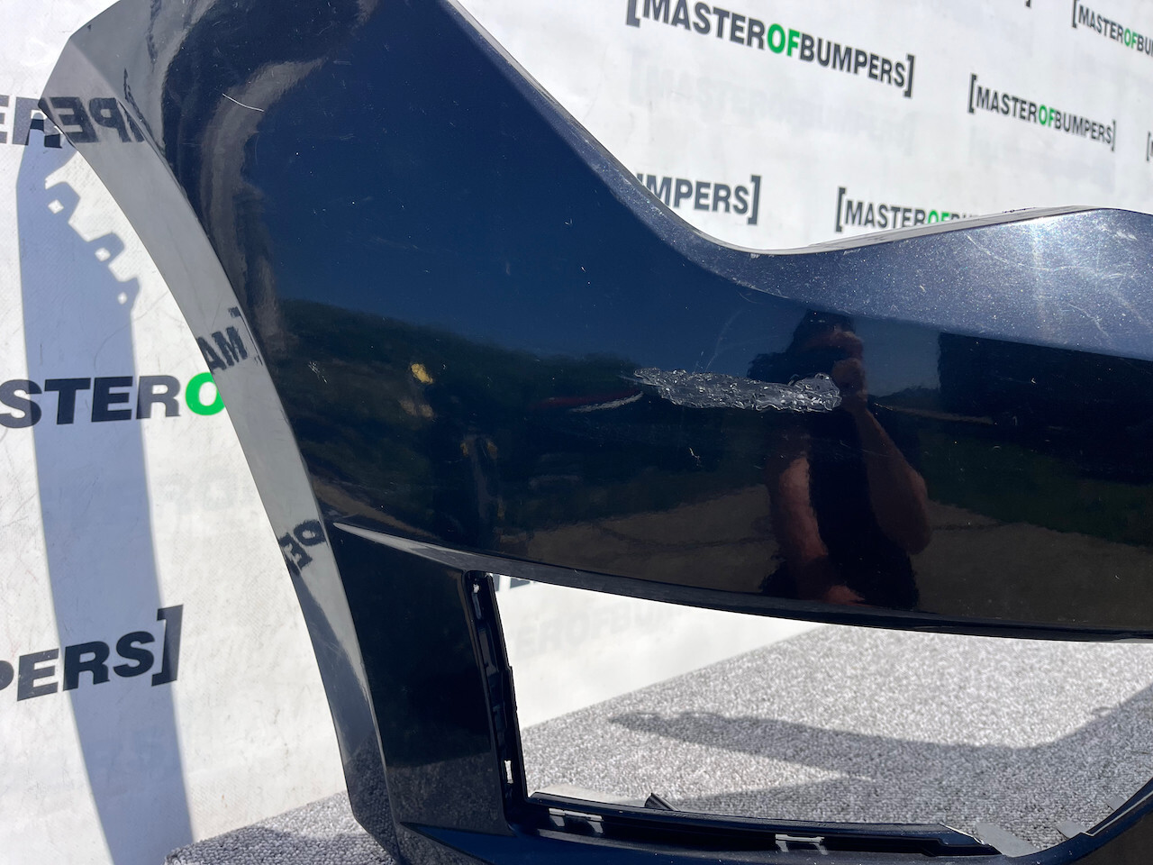 Seat Leon Fr Hatchback Mk3 2013-2016 Front Bumper No Pdc No Jets Genuine [o579]