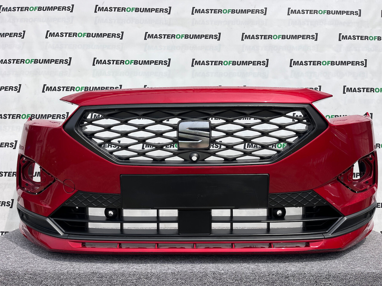 Seat Tarraco Fr Sport Suv 2018-2024 Front Bumper 6 Pdc W/grilles Genuine [o589]