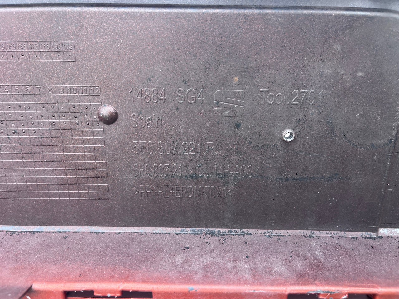 Seat Leon Se Technology Lift 2016-2019 Front Bumper No Pdc +jet Genuine [o607]