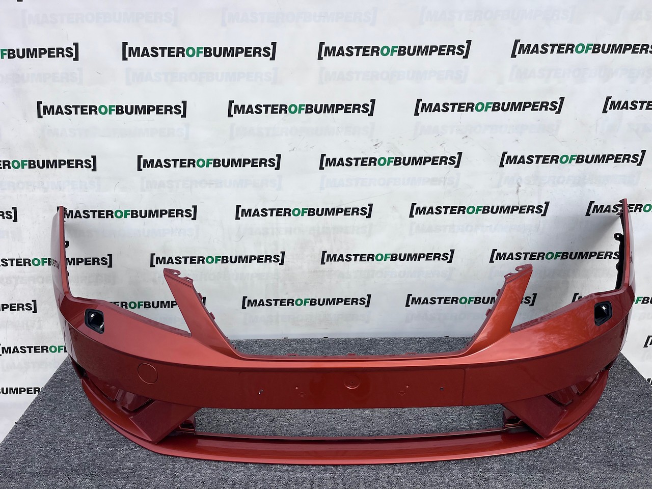 Seat Leon Se Technology Lift 2016-2019 Front Bumper No Pdc +jet Genuine [o607]