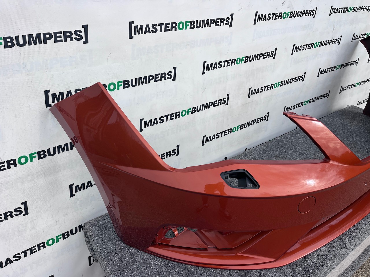Seat Leon Se Technology Lift 2016-2019 Front Bumper No Pdc +jet Genuine [o607]