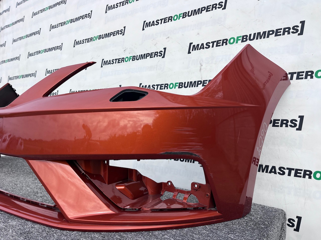 Seat Leon Se Technology Lift 2016-2019 Front Bumper No Pdc +jet Genuine [o607]