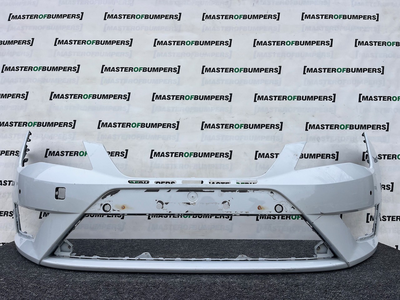 Seat Leon Cupra Fr Mk3 Hatchback 2013-2016 Front Bumper 4 Pdc Genuine [o639]